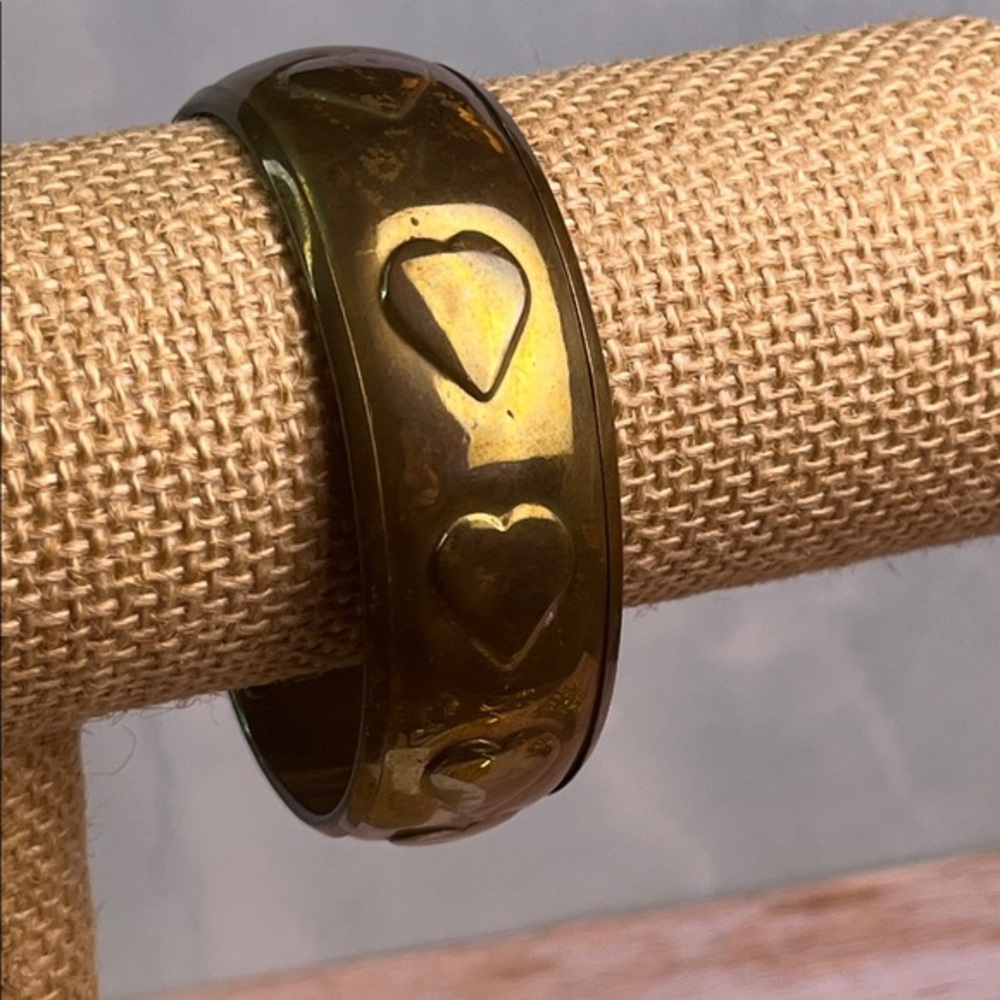 Gold Heart Bangle Bracelet Made in India